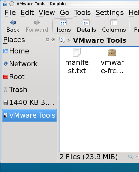 Step 2 – Extract the vmware-freebsd-tools.tar.gz